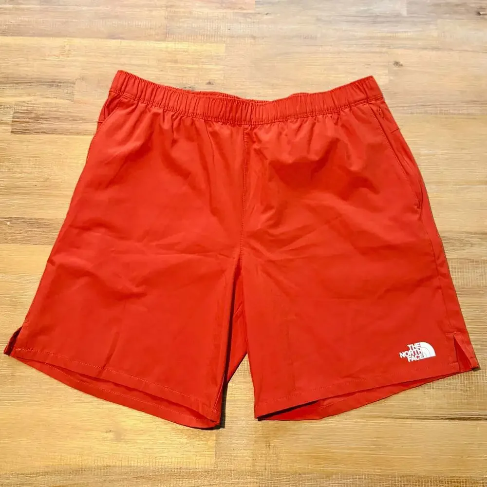 The North Face Men's Action Short 2.0 Crimson Orange Large